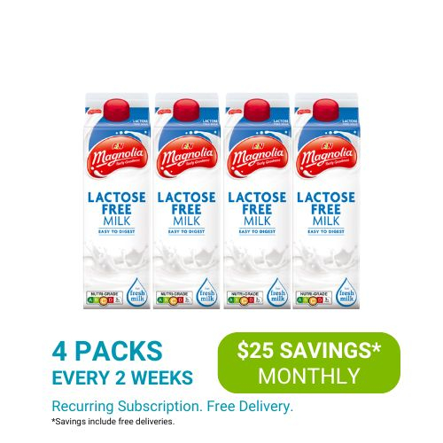 [6-month] MAGNOLIA Lactose Free Subscription - 4 Packs Every 2 Weeks