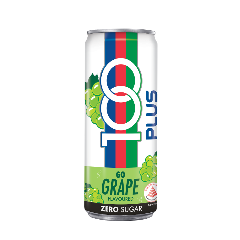 100PLUS Go Grape 325ML x 24