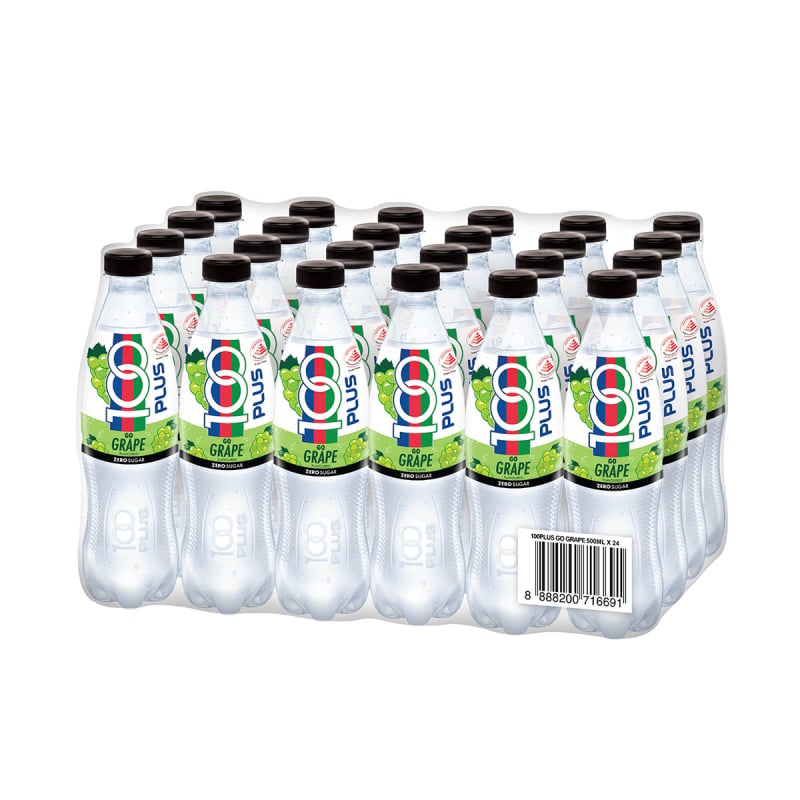 100PLUS Go Grape 500ML x 24