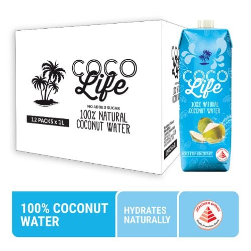 COCO LIFE Coconut Water 1L x 12
