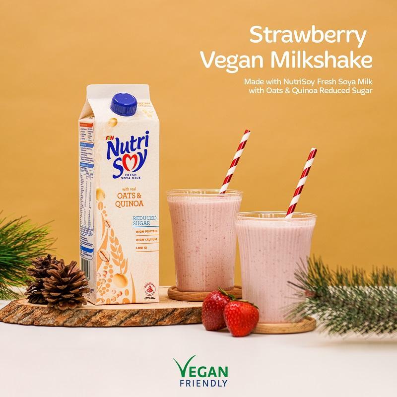 Strawberry Vegan Milkshake