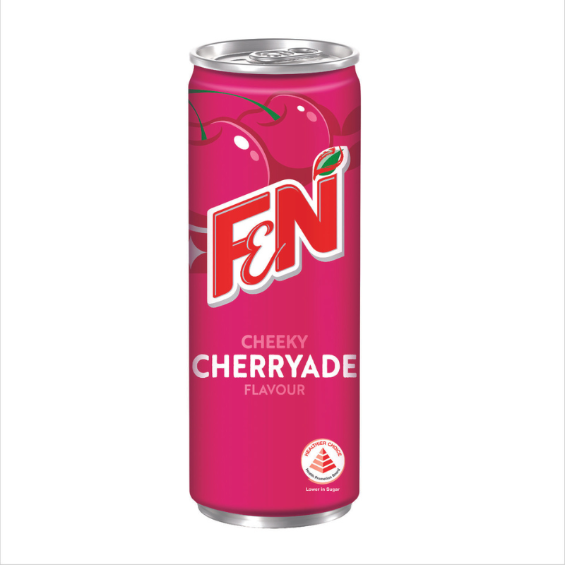 F&N Cheeky Cherryade 325ML x 24