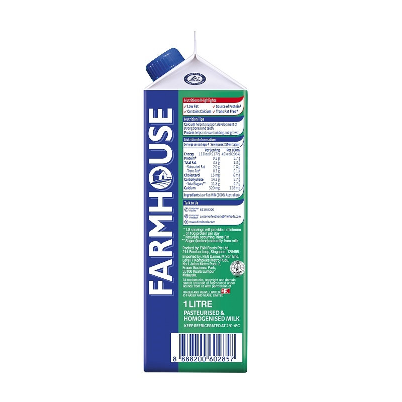 FARMHOUSE Low Fat Milk 946ML