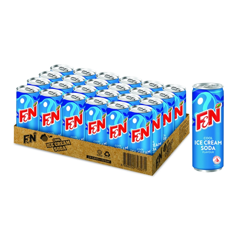 F&N Ice Cream Soda 325ML x 24