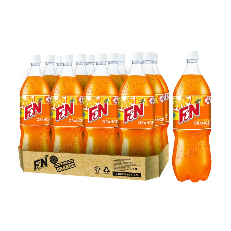 F&N Outrageous Orange 1.5L x 12
