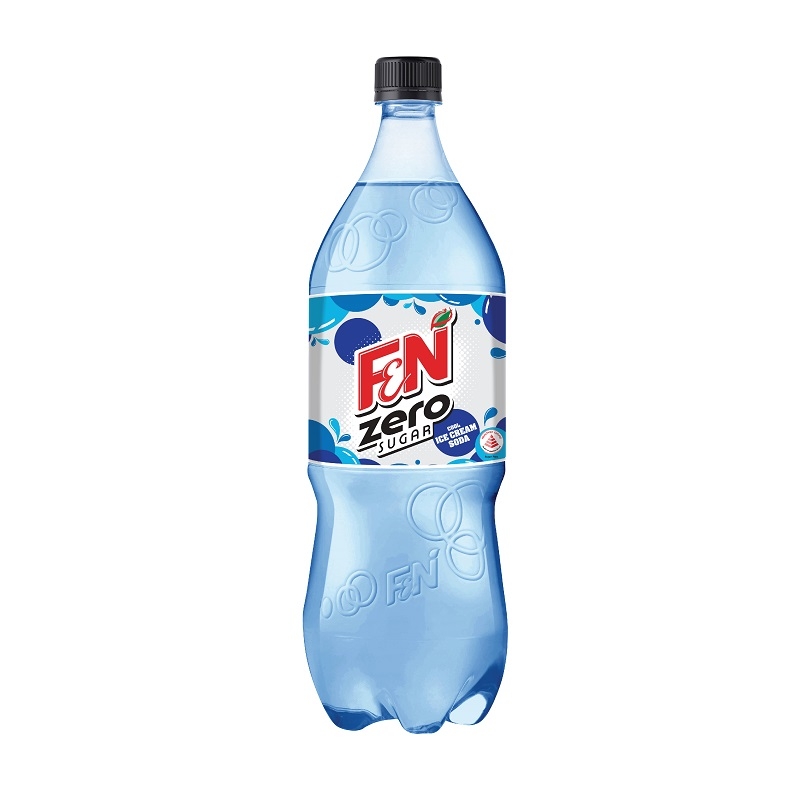 F&N Ice Cream Soda Zero 1.5L x 12