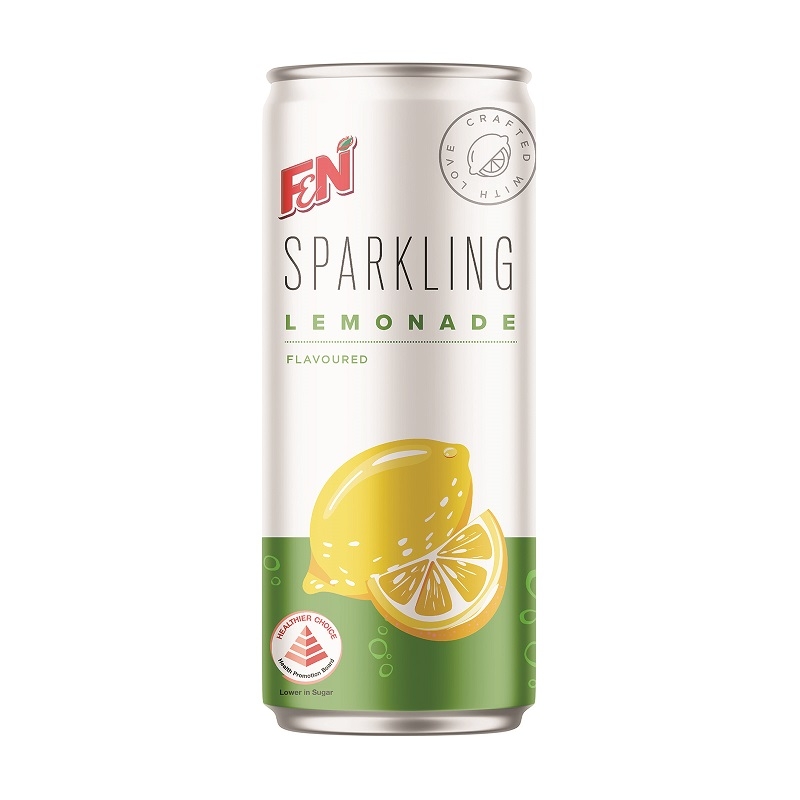 F&N Sparkling Lemonade 325ML x 24