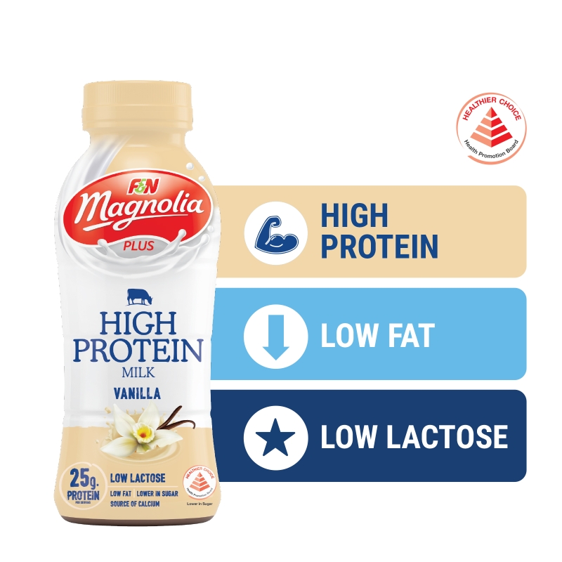 Magnolia PLUS High Protein Vanilla Milk 375ML