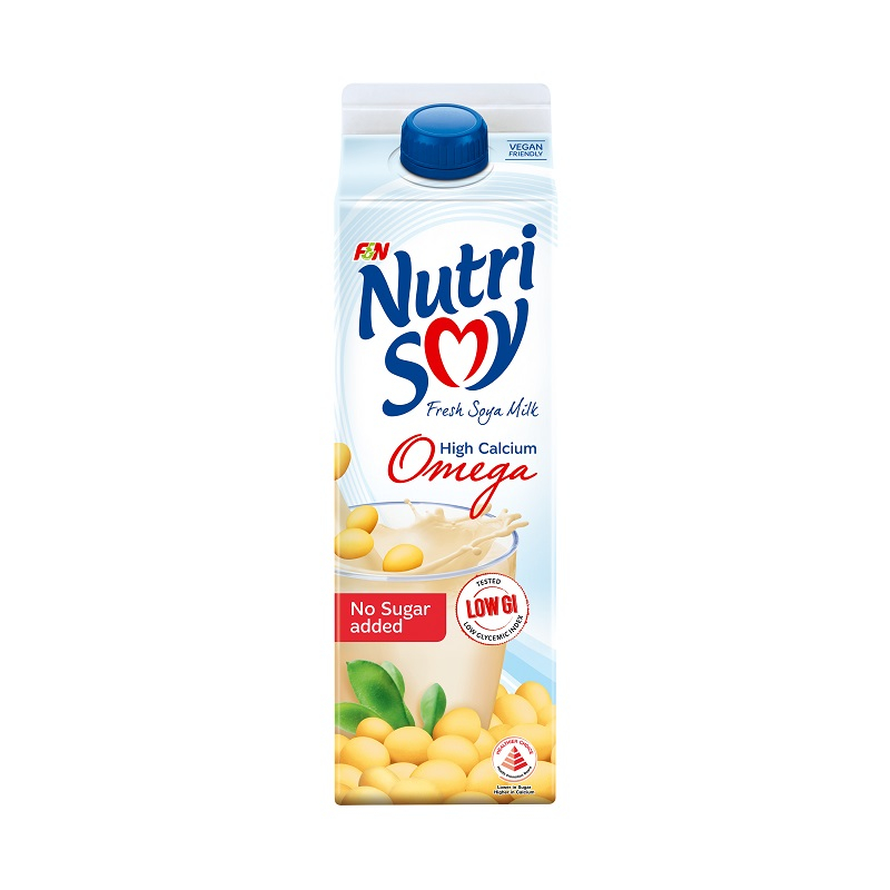 NUTRISOY No Sugar Added Omega 1L