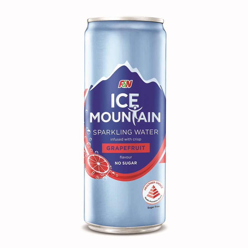 ICE MOUNTAIN Sparkling Water Grapefruit 325ML x 24