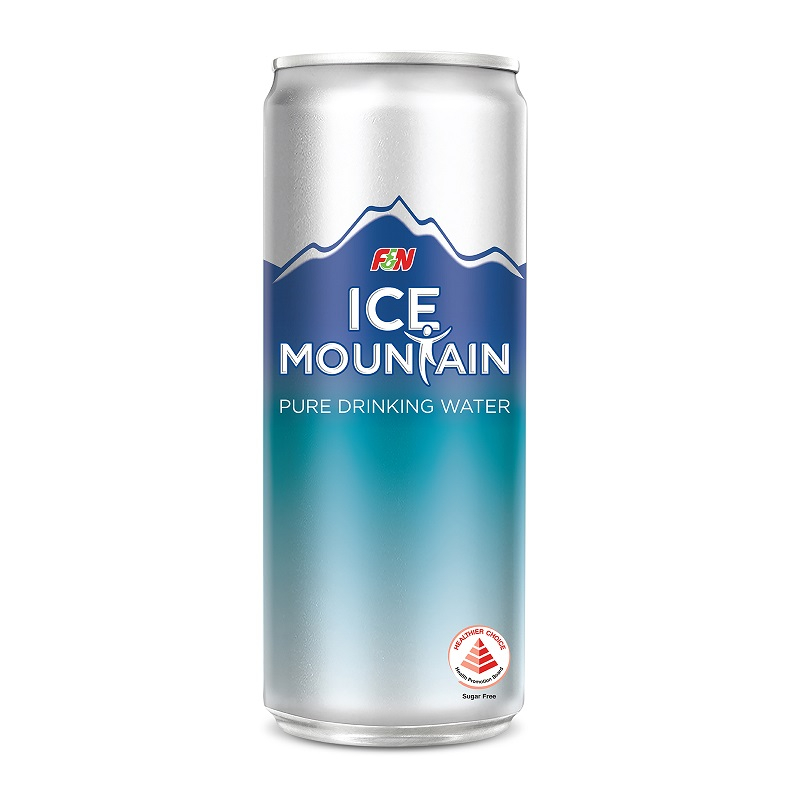 ICE MOUNTAIN Drinking Water Cans 300ML x 24