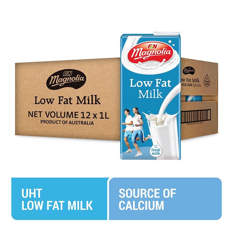 MAGNOLIA UHT Low Fat Milk 1L x 12