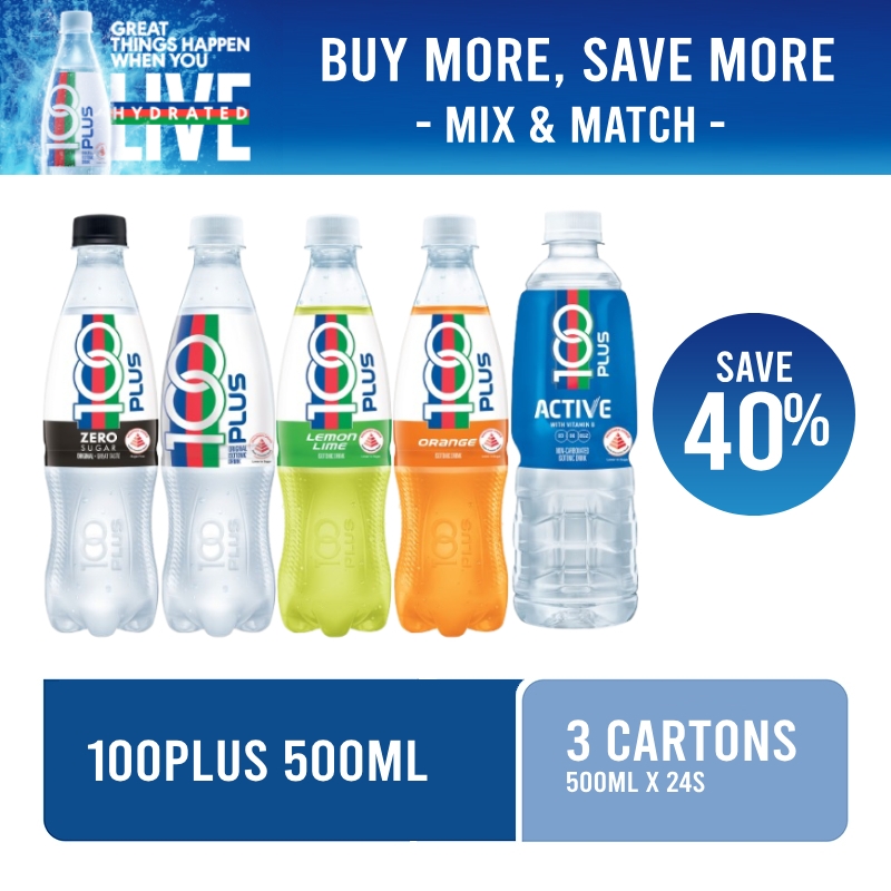 100PLUS Hydration Bundle Deal - 500ML