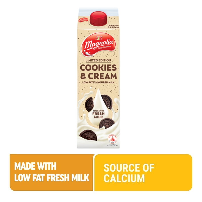 MAGNOLIA Low Fat Cookies & Cream Milk 946ML