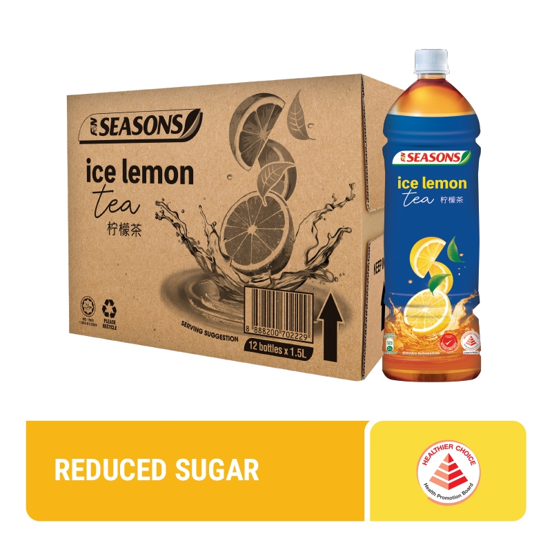 SEASONS Ice Lemon Tea 1.5L x 12