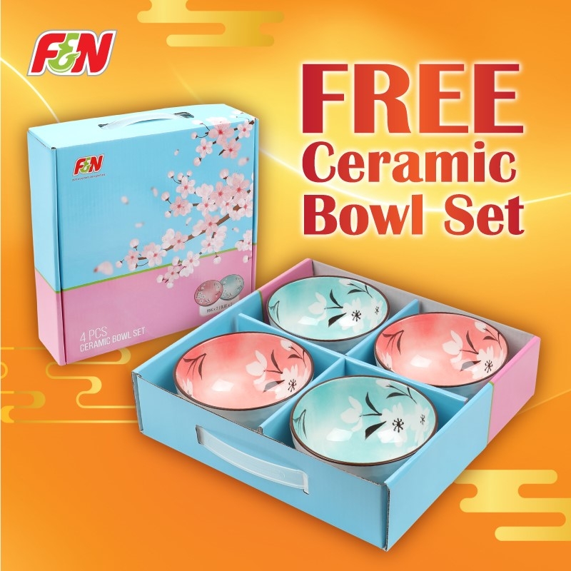 LIMITED EDITION CNY CERAMIC BOWL SET