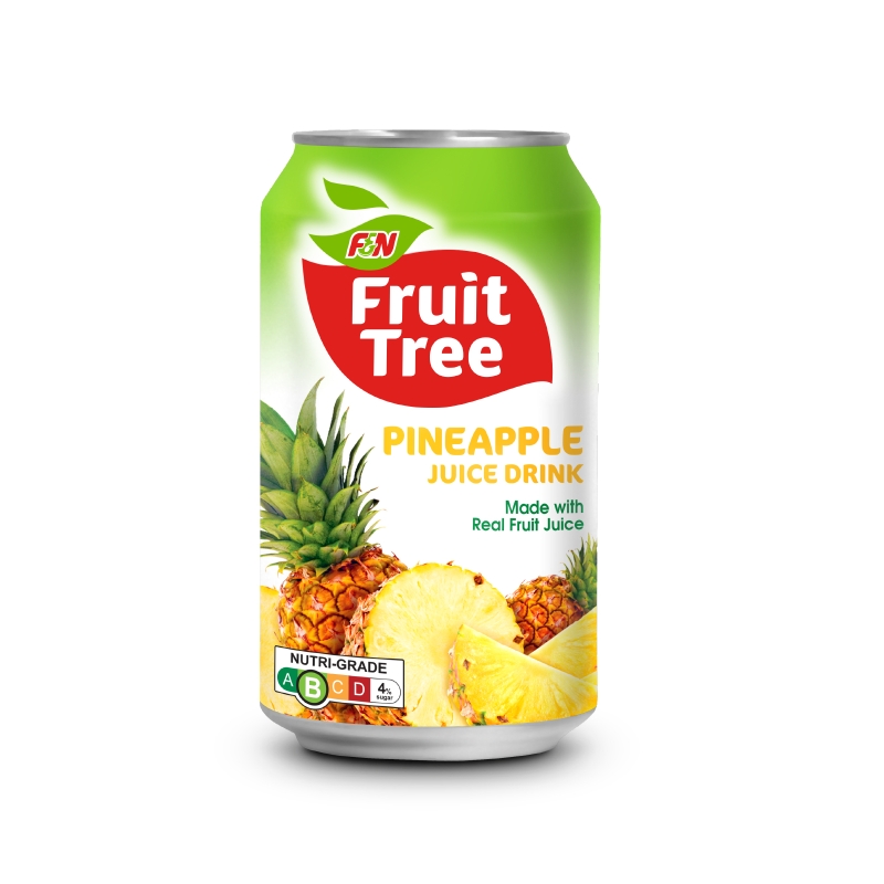 FRUIT TREE Pineapple Juice Drink 300ML x 24